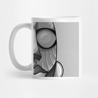 AFRO MASK (B&W) Mug